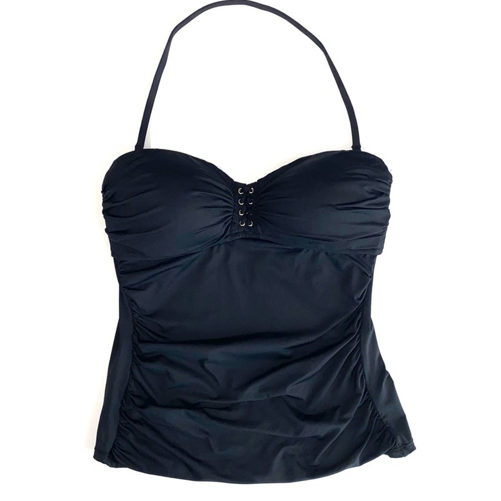 La Blanca Bandeau Tankini Swim Top